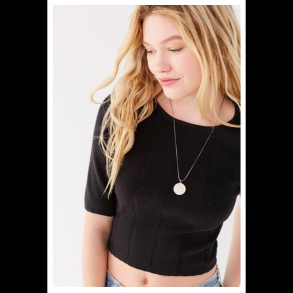 NWT Urban Outfitters Ribbed Knit Sweater Top